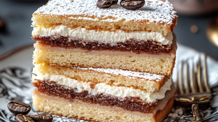 Mary Berry Coffee Victoria Sandwich with creamy coffee filling