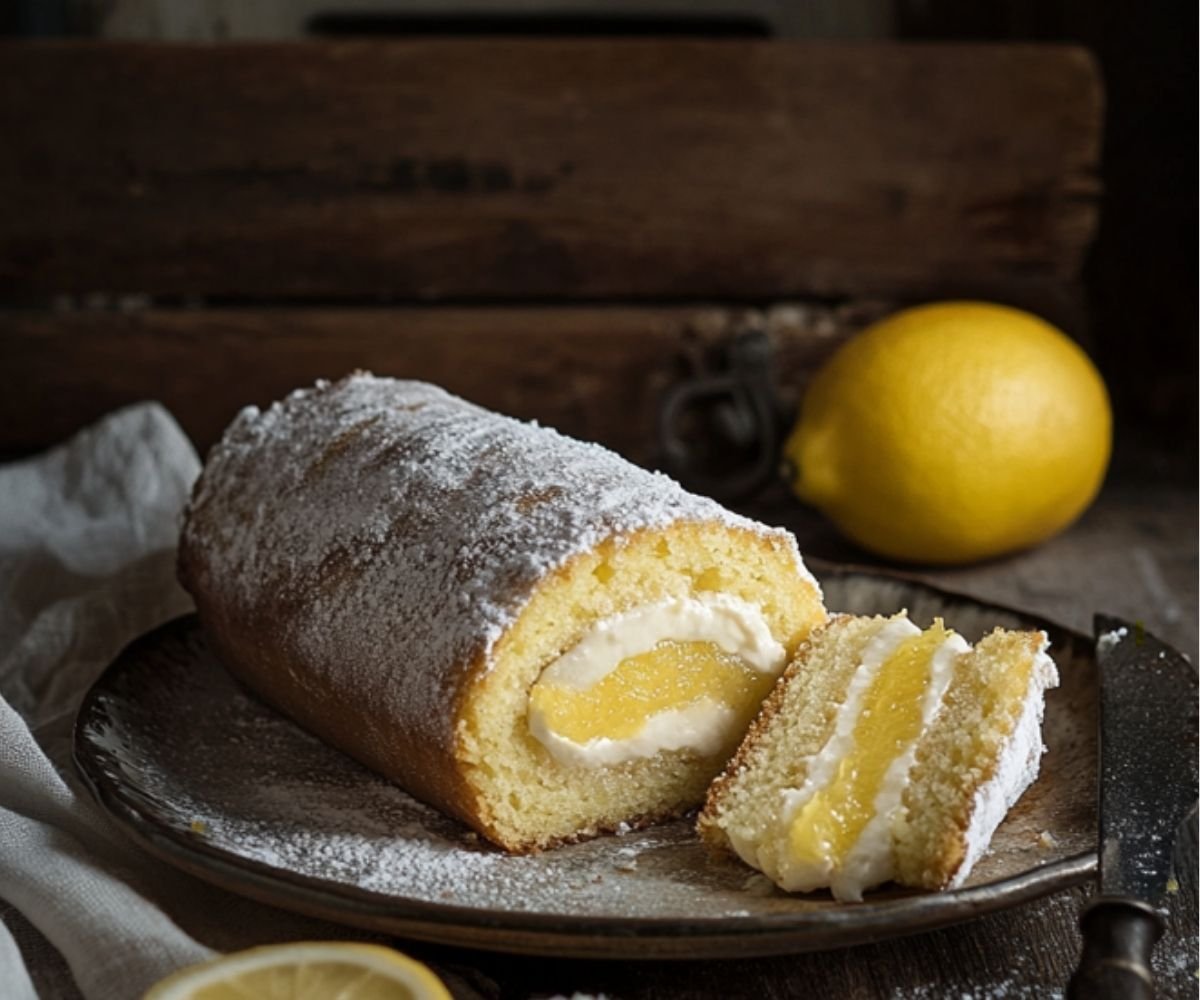 Mary Berry Lemon Swiss Roll