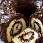Marbled Chocolate Ring Cake