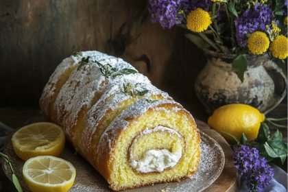 Mary Berry Lemon Swiss Roll
