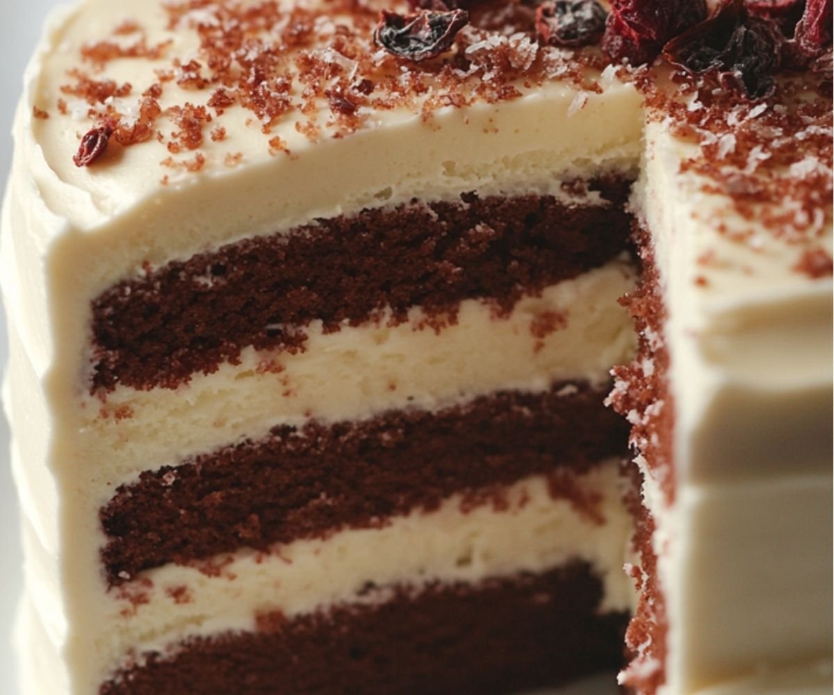 White Chocolate and Vanilla Cake