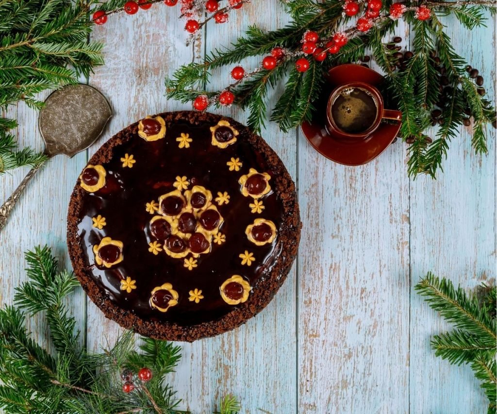 chocolate rum cake