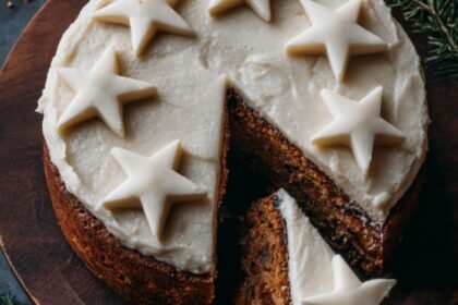 Fast Mincemeat Christmas Cake