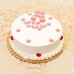 Sponge Christening Cake