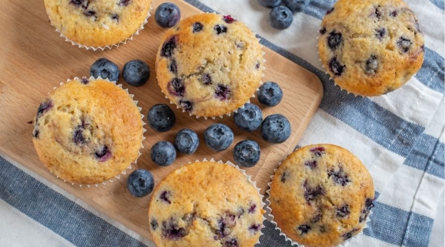 mary berry blueberry muffins