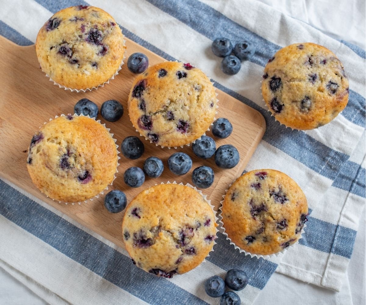 mary berry blueberry muffins