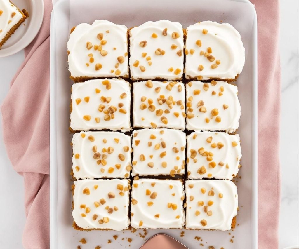 American Spiced Carrot Sheet Cake