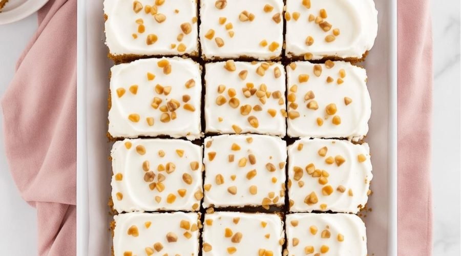 American Spiced Carrot Sheet Cake