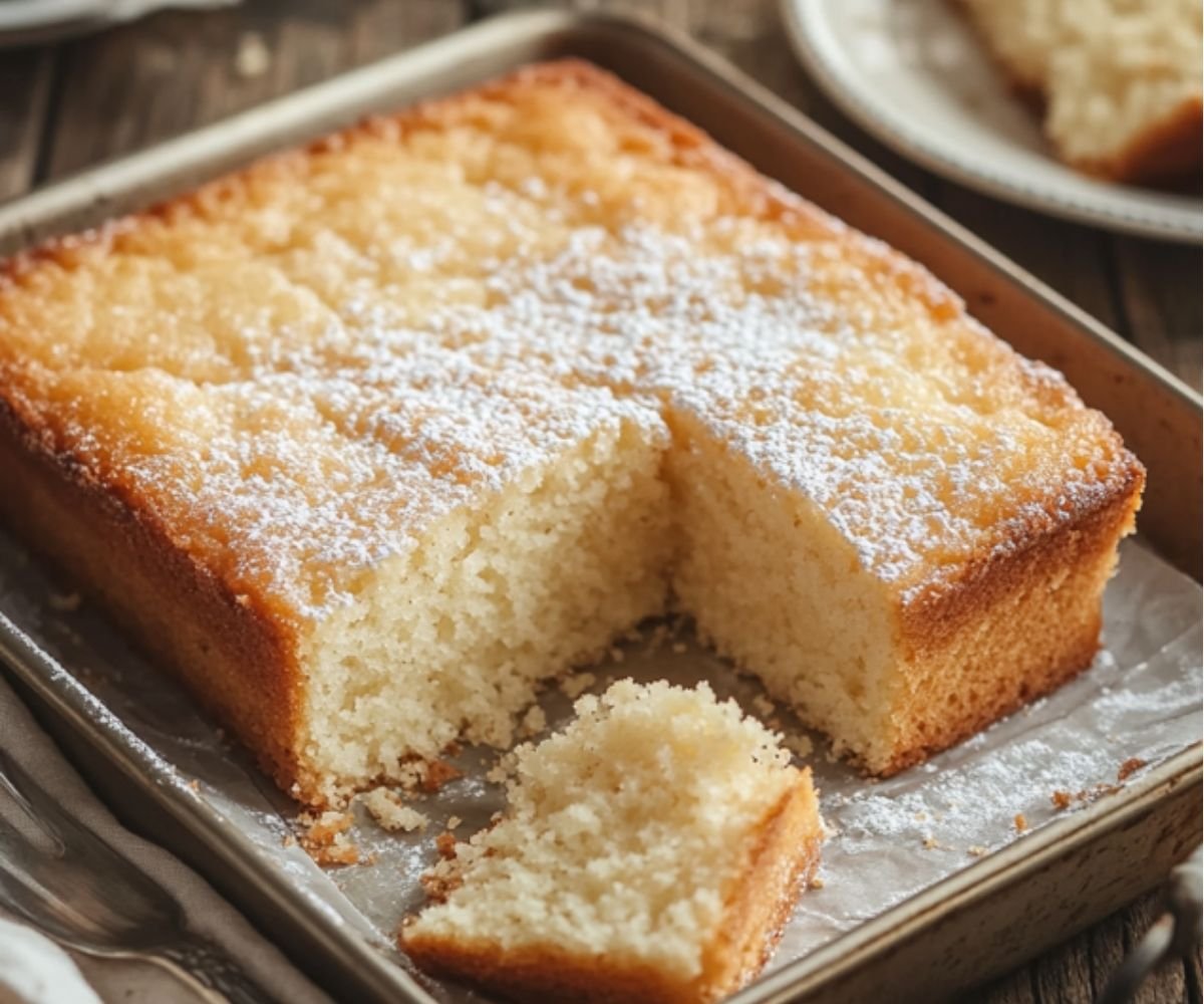 Basic All-In-one Sheet Cake