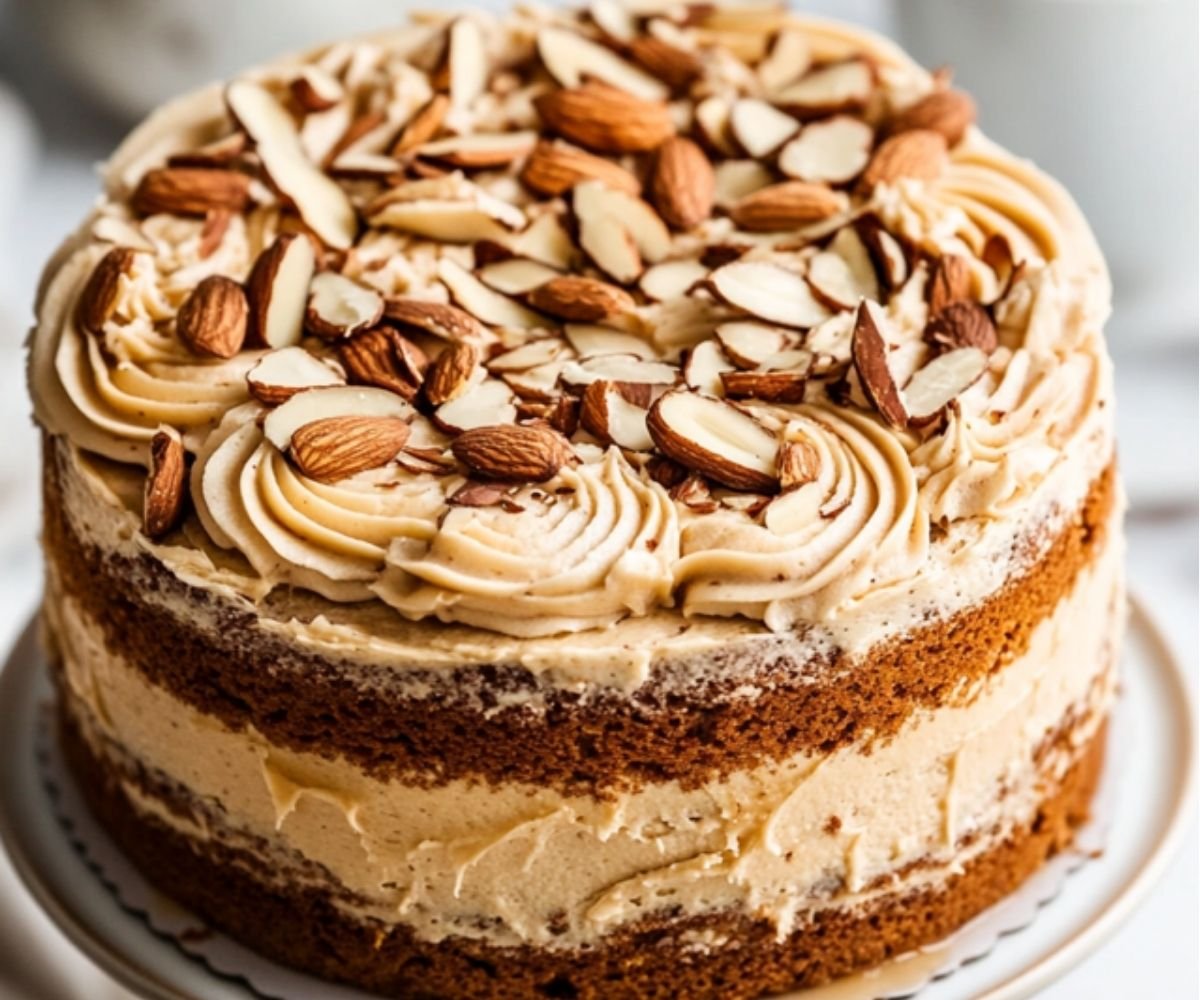 Gâteau Moka Aux Amandes