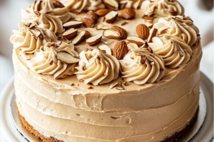 Gâteau Moka Aux Amandes