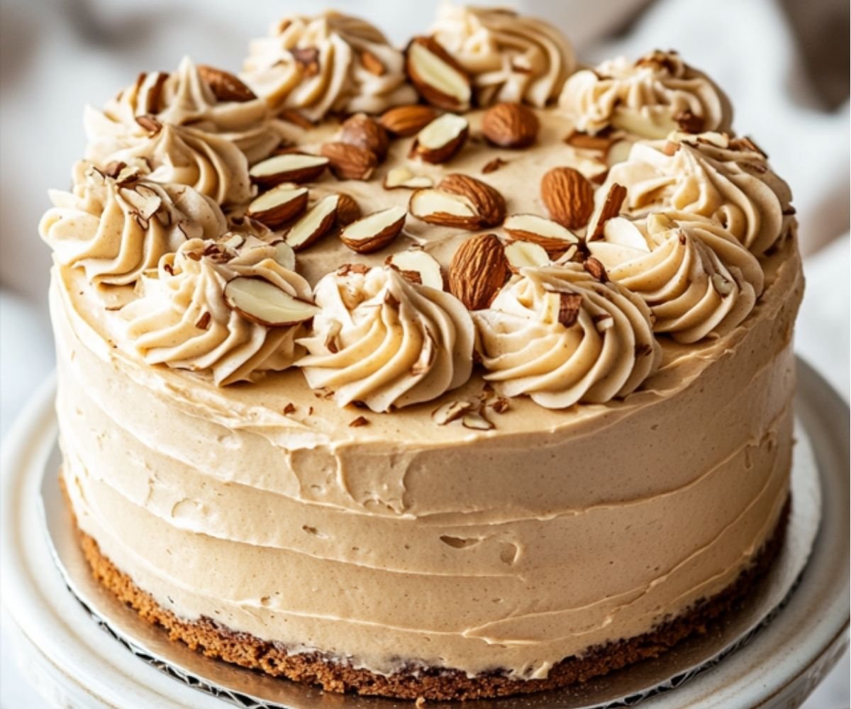 Gâteau Moka Aux Amandes