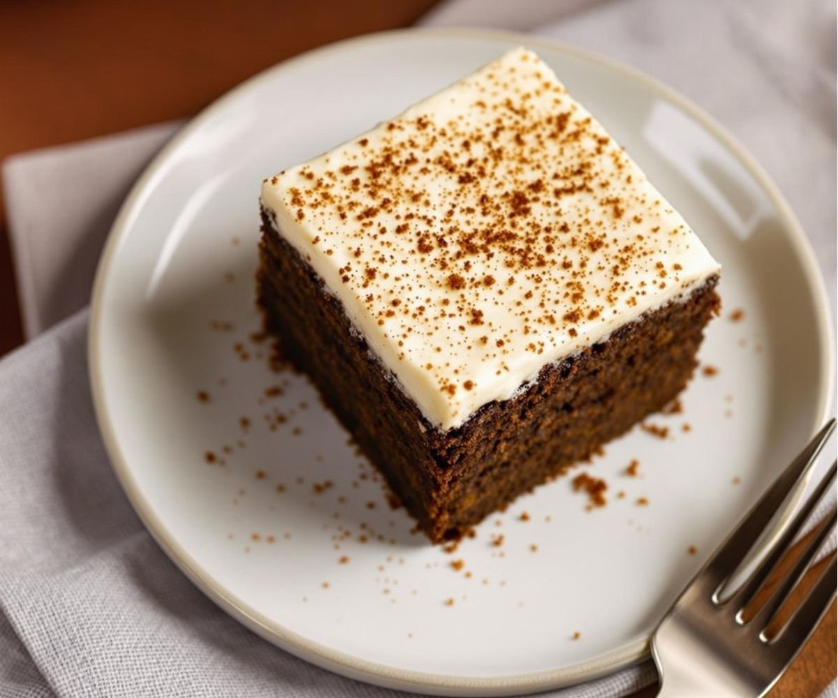 Ginger and Molasses Spiced Sheet Cake