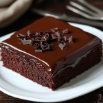 Iced Chocolate Sheet Cake