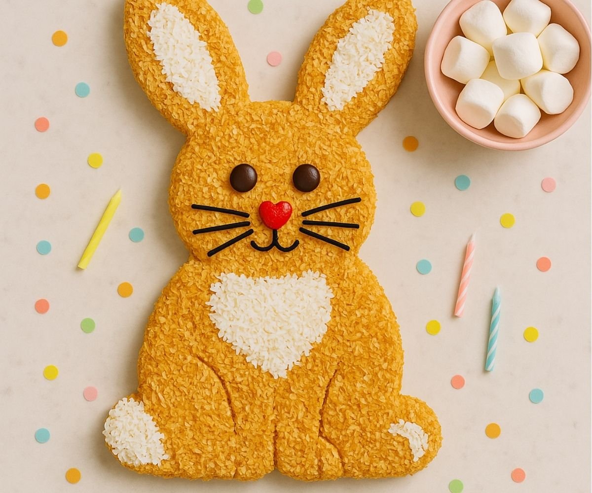 Bunny Rabbit Birthday Cake