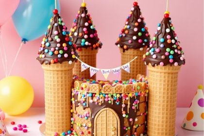 Castle Birthday Cake
