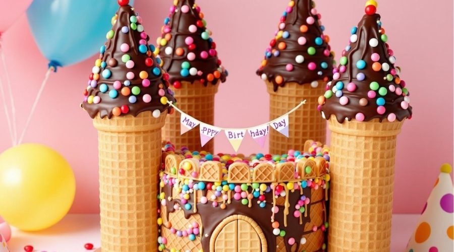 Castle Birthday Cake