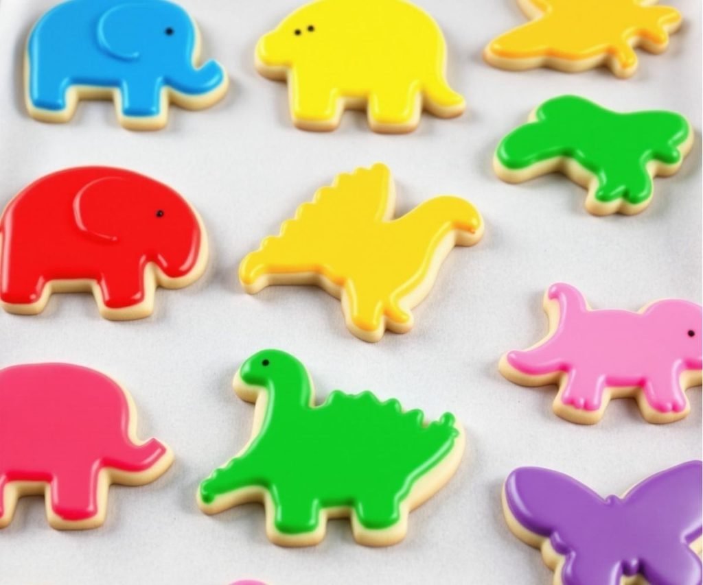 Iced Animal Cookies