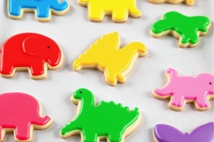 Iced Animal Cookies