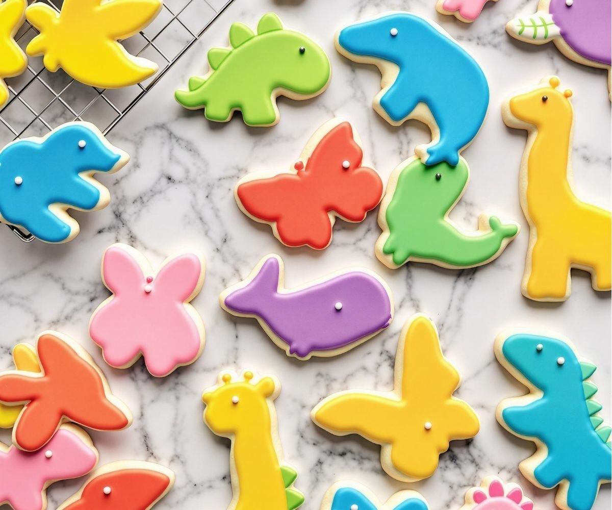 Iced Animal Cookies