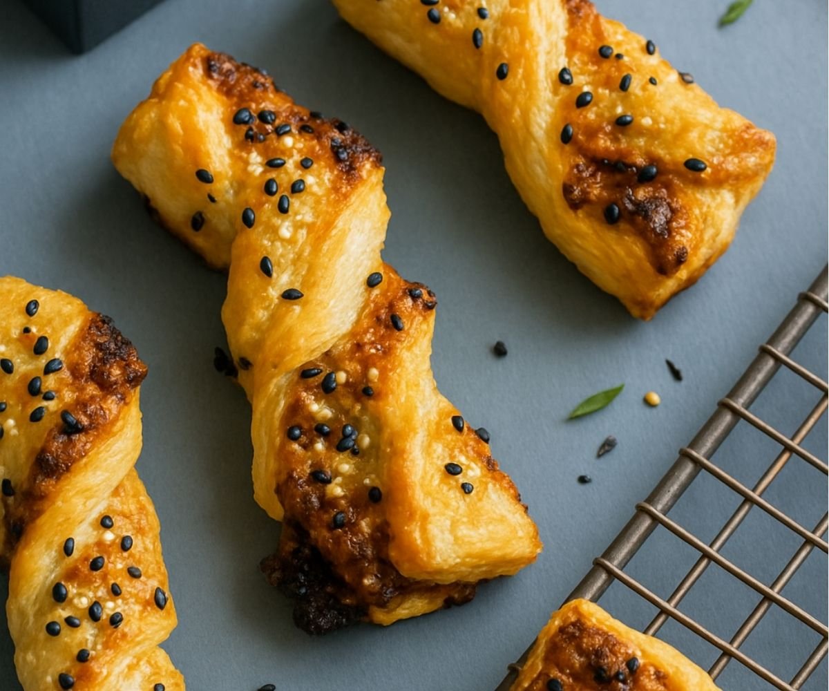Puff Pastry Cheese Straws