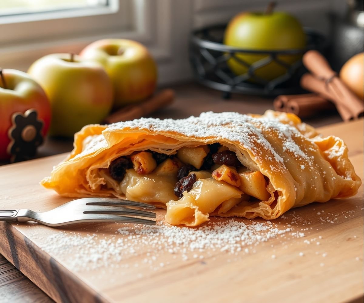 Filo Apple Strudels
