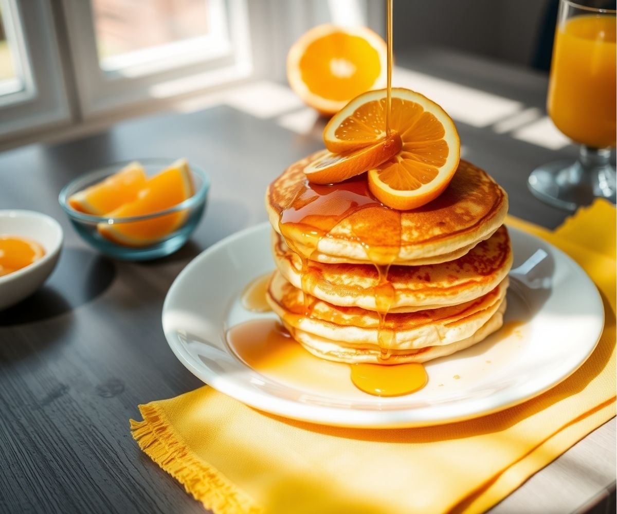 Orange Pancakes