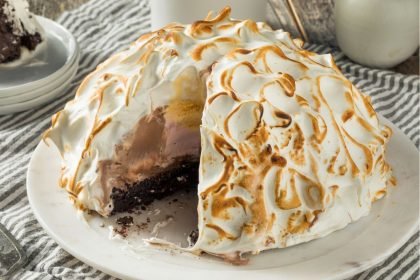 Baked Alaska with Italian Meringue