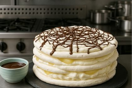 Ginger and Pear Vacherin