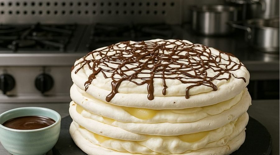 Ginger and Pear Vacherin