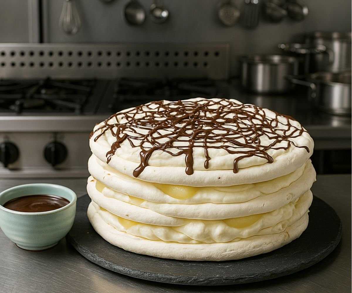 Ginger and Pear Vacherin