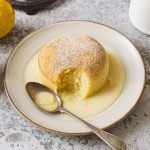 Hot Lemon Soufflé Pudding