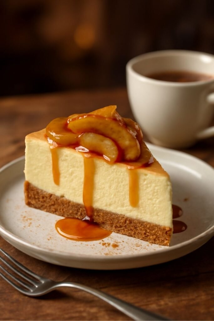 Apple Cheesecake 
