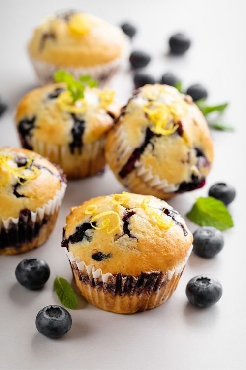 Blueberry Lemon Muffins