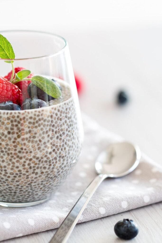Chia Seed Pudding with Almond Milk