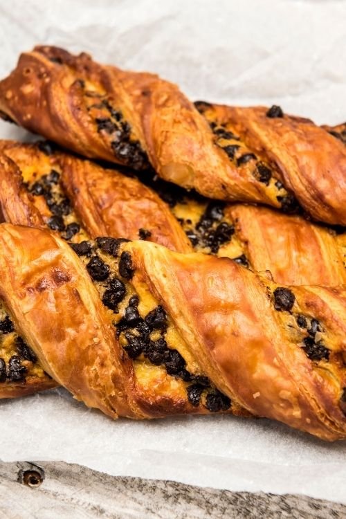 Chocolate Twist Pastries