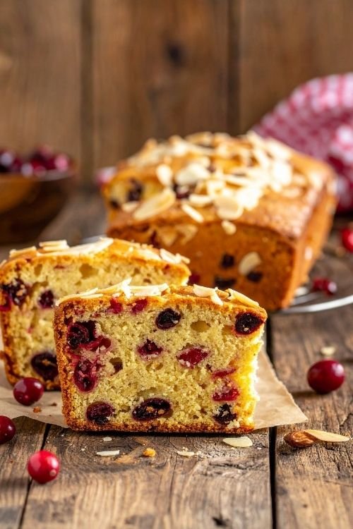 Cranberry and Orange Loaf Cake