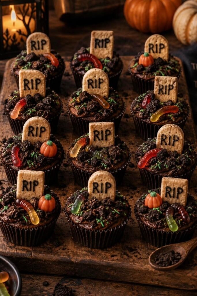 Graveyard Brownie