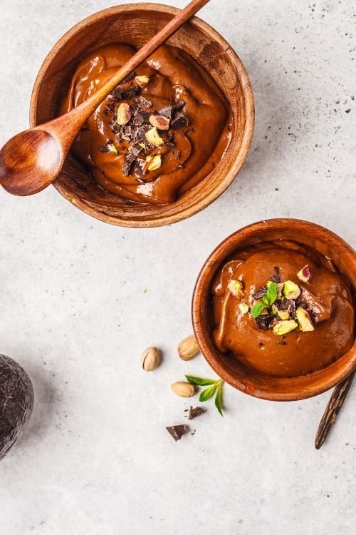 Keto Chocolate Avocado Mousse