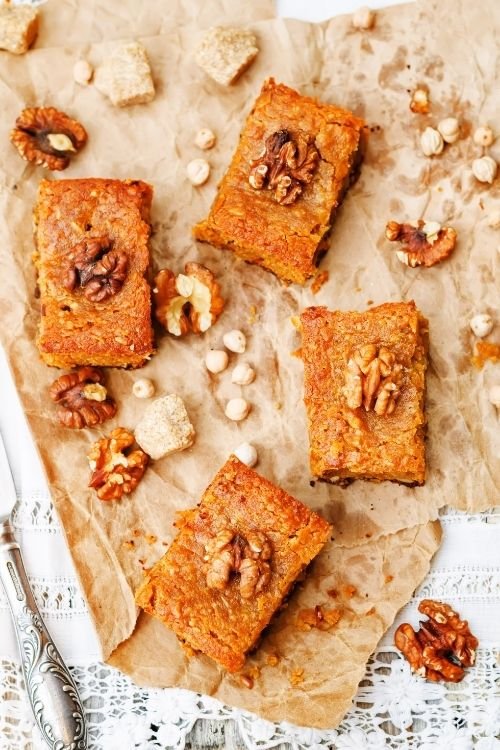 Maple Walnut Blondies