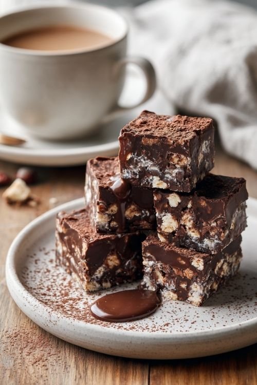 No-Bake Chocolate Tiffin