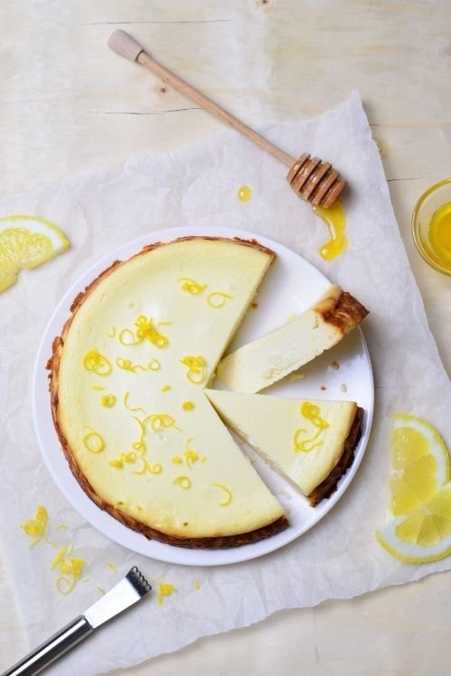 No-Bake Lemon Cheesecake