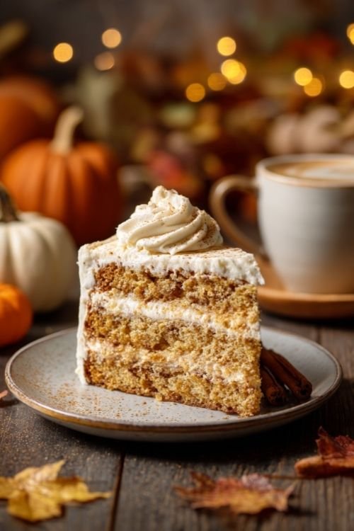 Pumpkin Spice Latte Cake