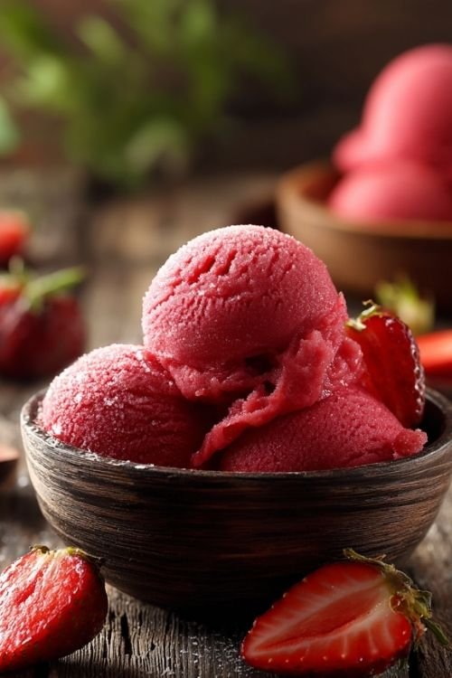 Strawberry Sorbet: A Refreshing Treat
