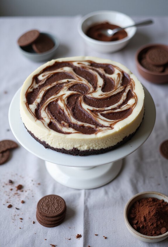 beloved creamy chocolate cheesecake recipe