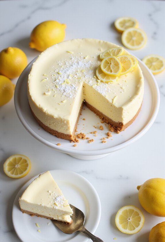 delightfully simple lemon cheesecake delight