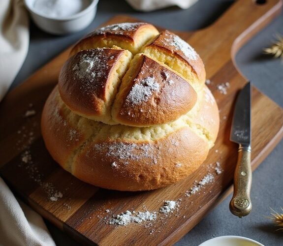 homemade white cottage savory