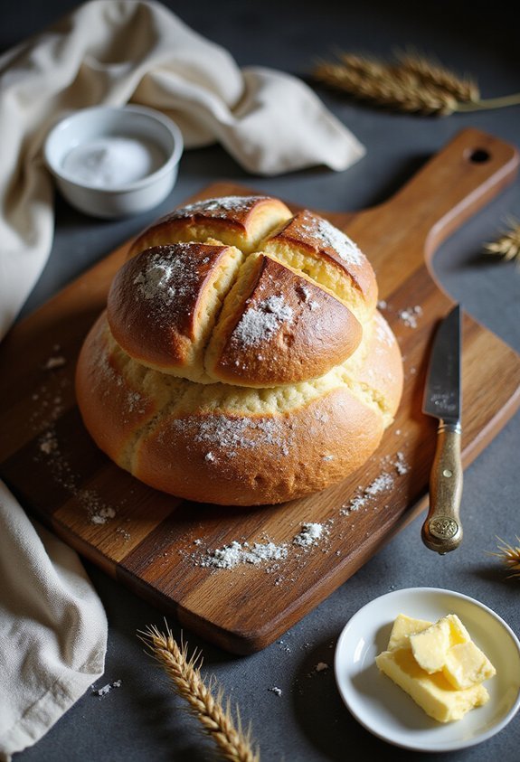 homemade white cottage savory