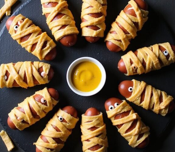 spooky halloween finger food party