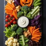 spooky halloween vegetable tray ideas